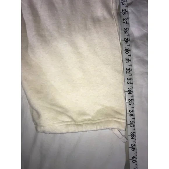 Nike Men's Lebron James Cream/ Beige CottonBlend Joggers Sweatpants